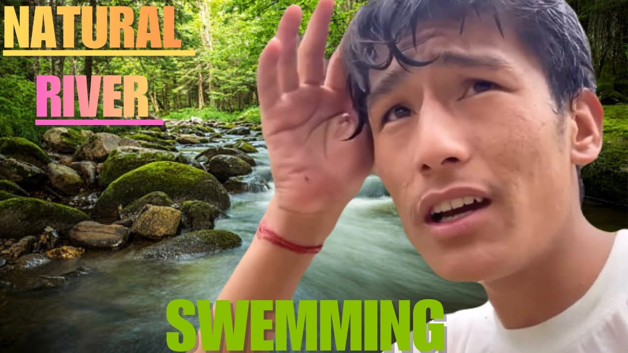 गाउँको Natural River मा Swimming 🌊🏊‍♂️ | KHAGS VLOG 💕❤️