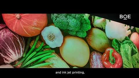 BOE shows a 55-inch AMQLED display at SID Displayweek 2021