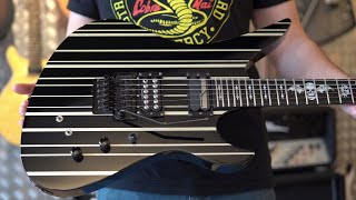 Schecter Synyster Gates Custom S Black and Silver / Avenged Sevenfold - Unholy Confessions