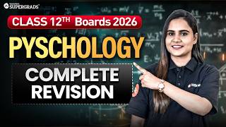 Class 12 Psychology | Most Important Questions | Full Revision | Boards 2026