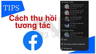 Cách thu hồi bình luận, lượt thích và cảm xúc trên Facebook | TIPS screenshot 3