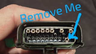 How To Remove Pins From A Connector