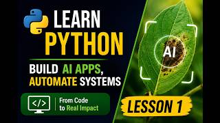 Building an AI Agriculture System From Scratch | Python File Handling (Lesson 2)