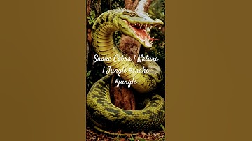 Snake Cobra l Nature l Jungle #snake  #jungle #wow #shorts #ytshorts #ai
