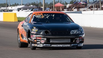 Grannas Supra going 6s Compound Turbo 2JZ Stick Shift Champion