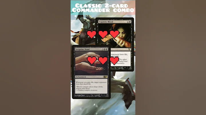 Classic 2-Card Commander Combo: Exquisite / Sangui...