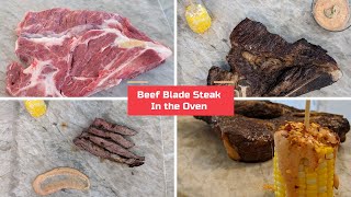 Beef blade steak in the oven / bake ...