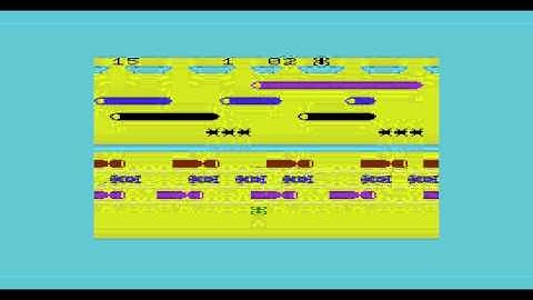 FROG - INTERCEPTOR SOFTWARE - COMMODORE VIC20 VIC-20 GAMEPLAY (WEB20)