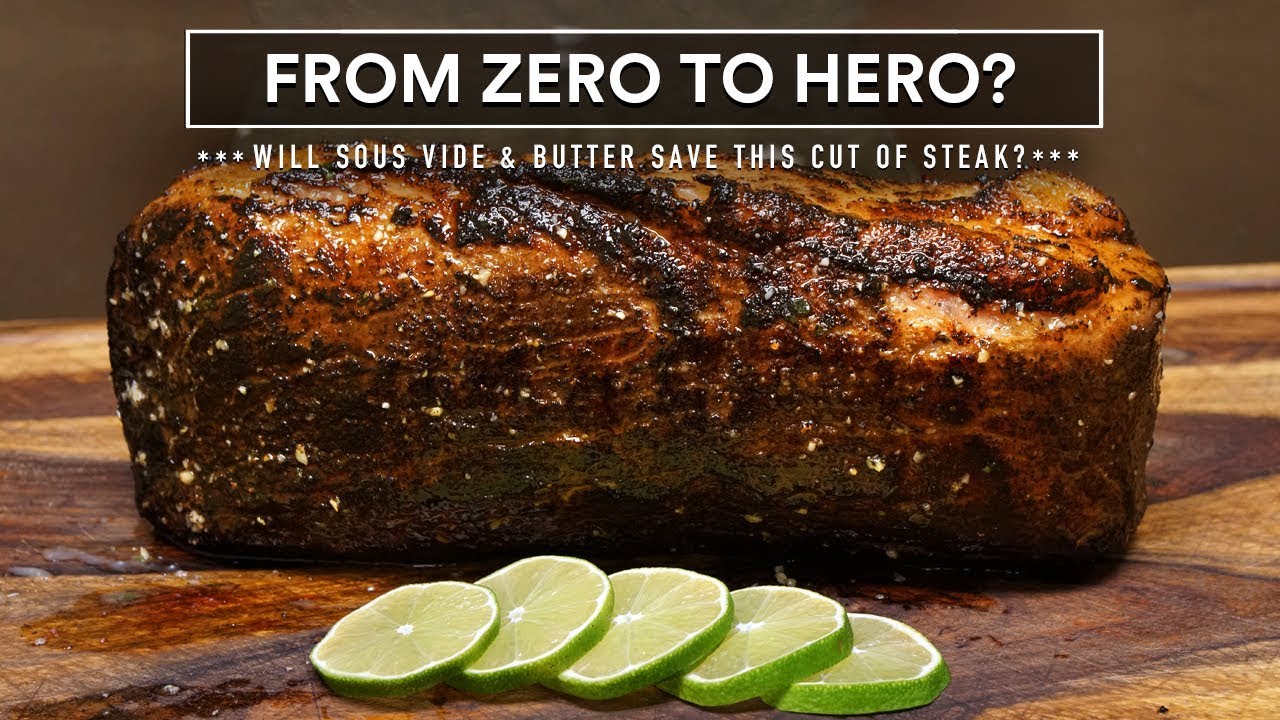 Will the WORST cut of STEAK be saved with SOUS VIDE and BUTTER? | Sous