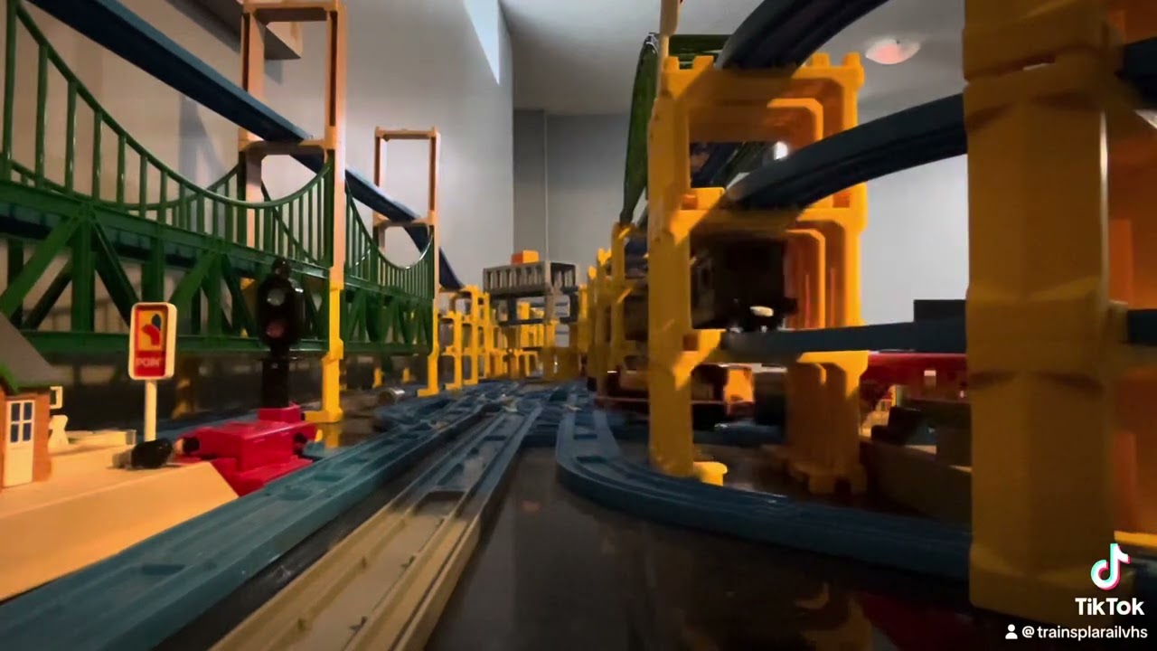 Plarail Tomy Thomas session Rebecca, Duncan, Oliver, Sir Handel and Boco (feat SuperTramp)