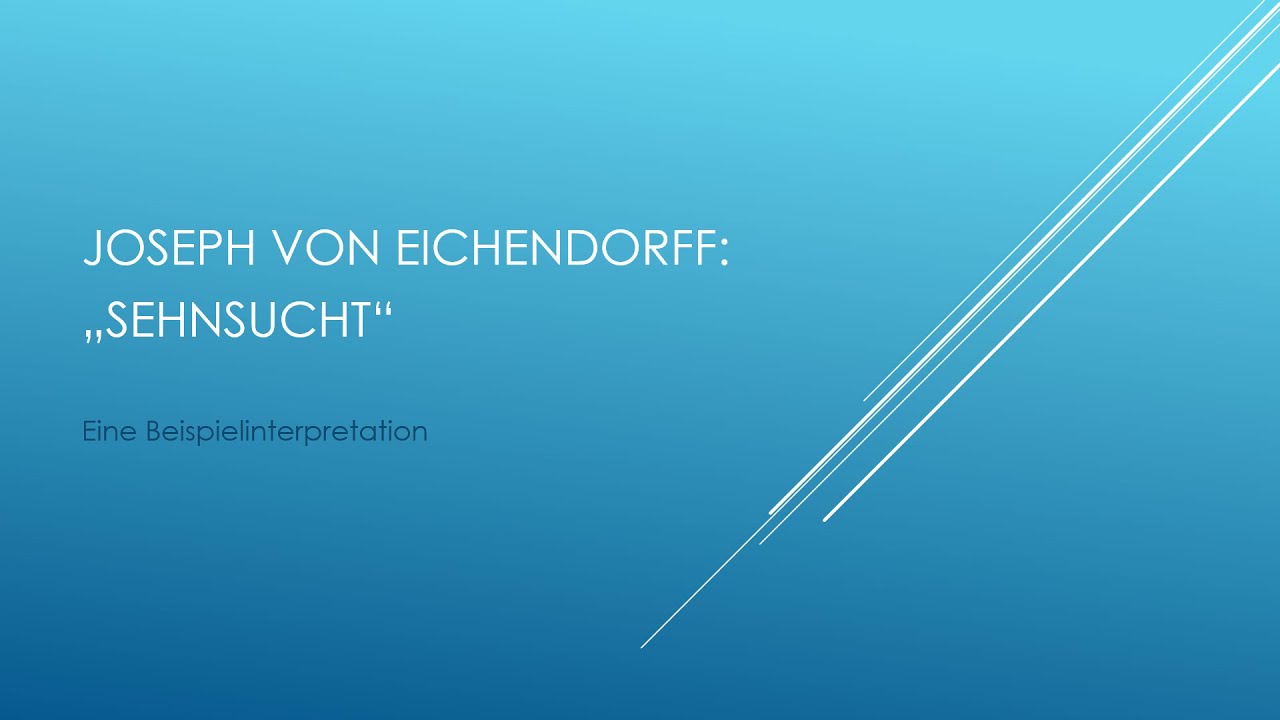 Joseph von Eichendorff: 