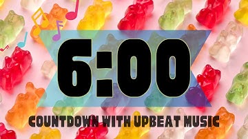 6 Minute Countdown Timer with Upbeat Happy Music