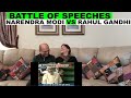 Rahul Gandhi vs PM Narendra Modi | The battle of speeches | Word War | REACTION!!