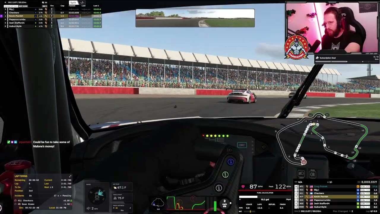 Matt Malone Patreon League Season 3 I Round 1 I Porsche Cup