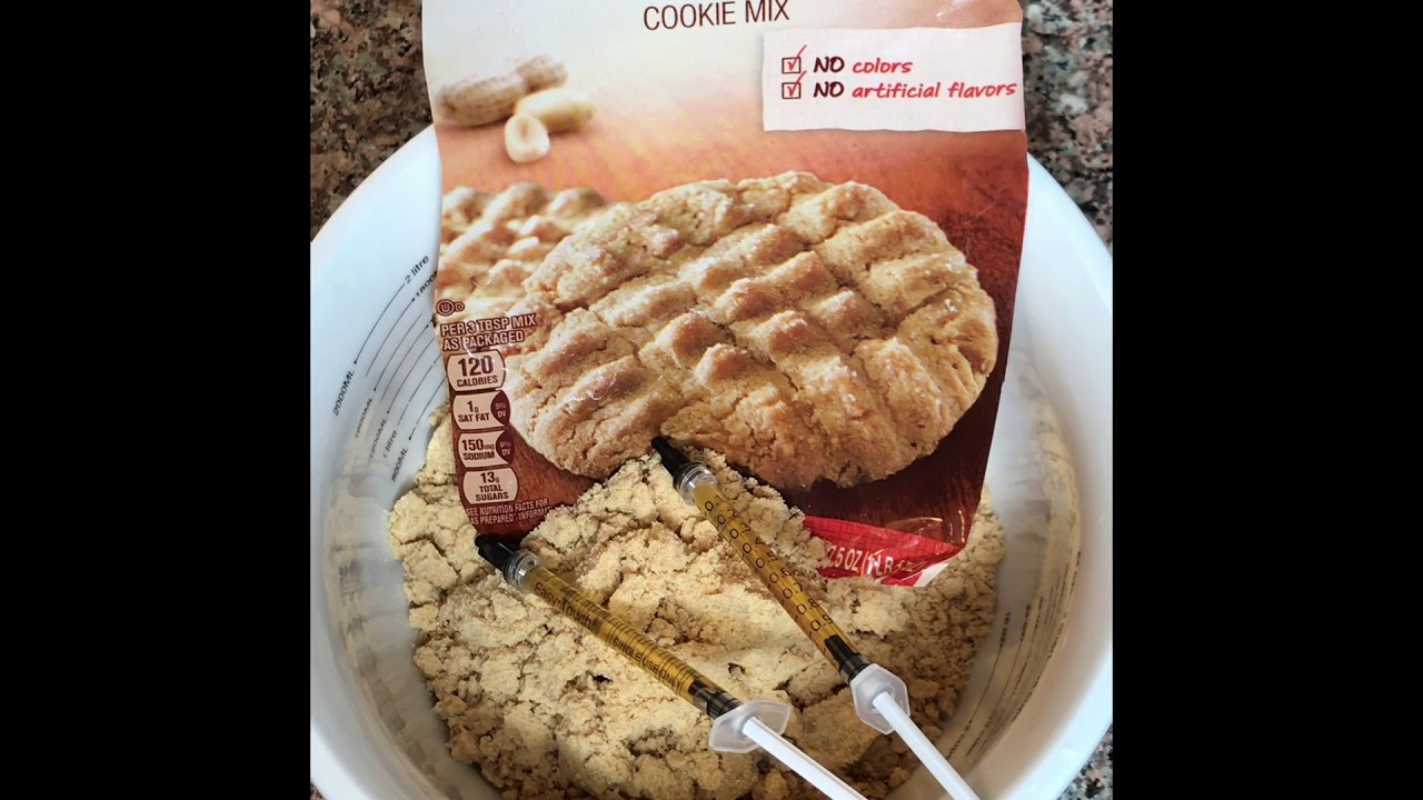 Cannabis infused peanut butter cookies 2000mg medicated