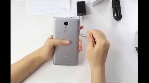 REDMI NOTE 3 : Dual Sim & SD Card explained step by step guide