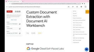 Custom Document Extraction with Document AI Workbench || #qwiklabs || #GSP1142 [With Explanation🗣️]