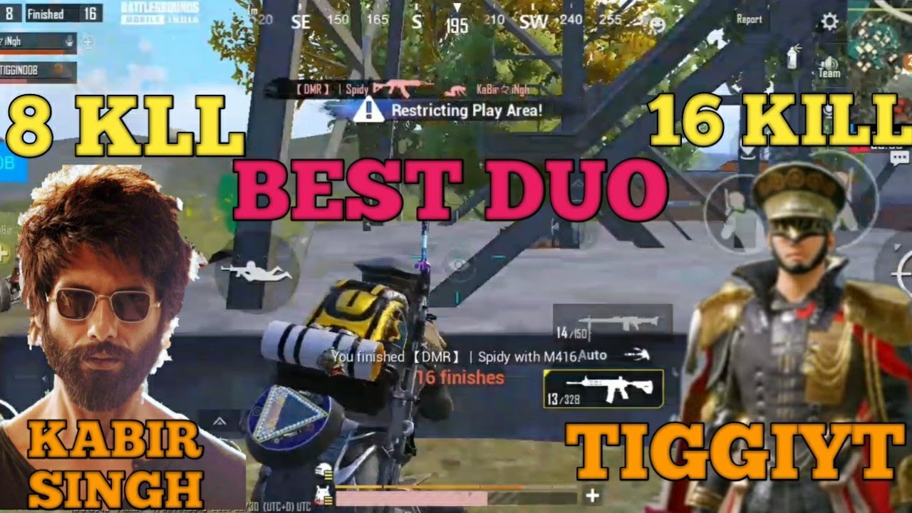 BEST DUO 24 Kill WITH KABIR SINGH | TIGGIYT