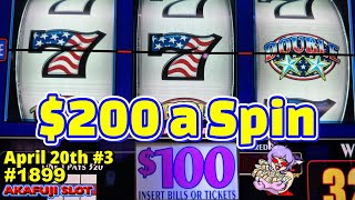 Awesome Jackpot Triple Double Stars $100 Slot Machine - Old School Slot Jackpot at Pechanga Casino