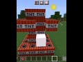 Minecraft TNT experiment