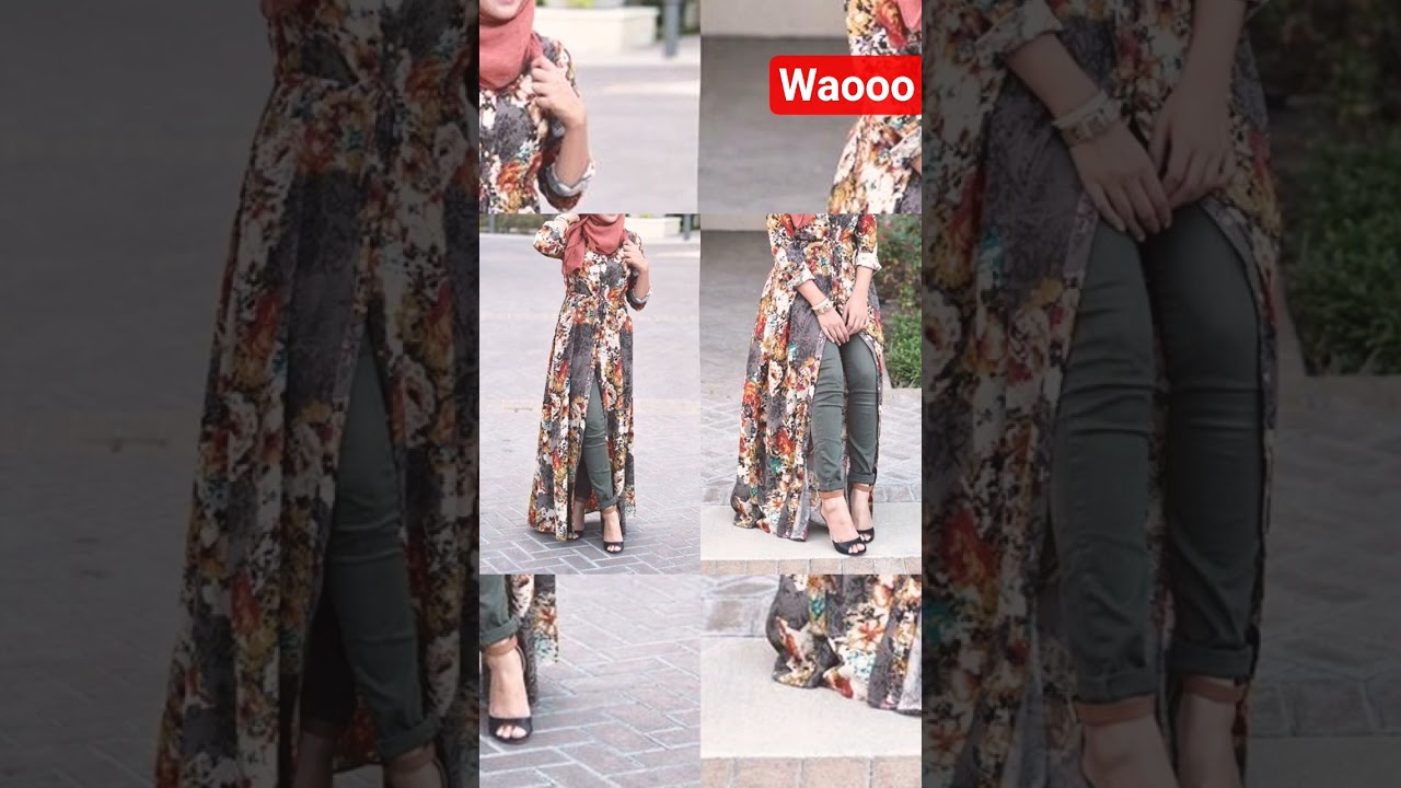 Long shirts design for girls very attractive ideas. 