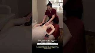 Melt away stress with Hot Stone Massage
