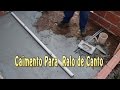 Caimento Para ralo de canto aprenda / Faça você mesmo / DIY