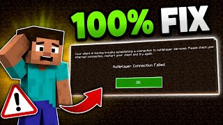 How to fix minecraft server not joining 100% fix 