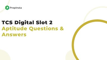 Solving TCS Digital Aptitude Questions (Slot 2)