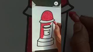 letter box drawing #viral #art #shortvideo #drawing #trending #subscribe #support #painting