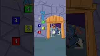Climb the Tower Challenge! MONSTERS BACKROOM ESCAPE AGAIN #shorts #poppyplaytime