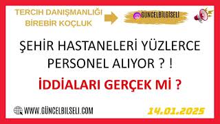 Şehi̇r Hastaneleri̇ Yüzlerce Personel Aliyor İddi̇asi Gerçek Mi̇ Teyi̇t Vi̇deosu