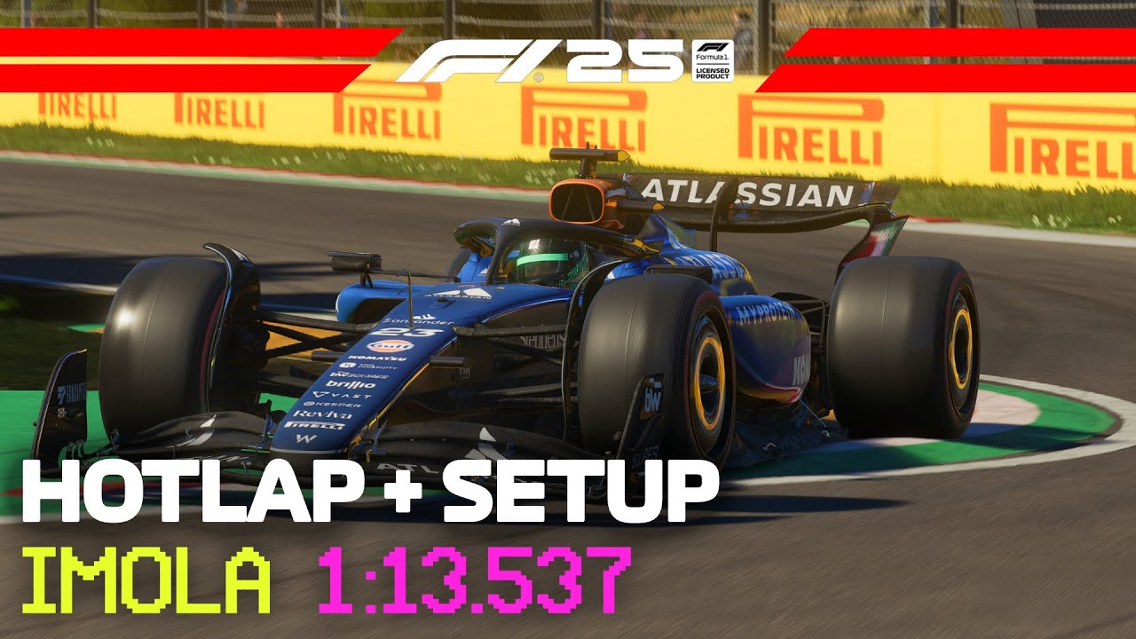 F1 25 IMOLA Hotlap + Setup (
