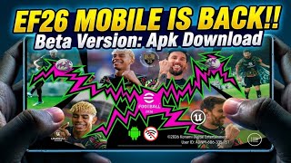 تنزيل eFootball 2026 Mobile النسخة التجريبية v10.3.1 - أوفلاين بالكامل screenshot 1