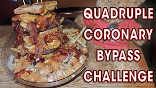 The Vortex's Quadruple Bypass Burger Challenge (Midtown)