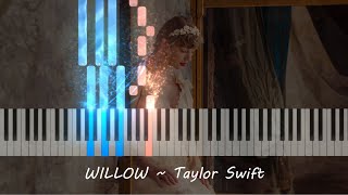 Taylor Swift 'Willow' Piano Tutorial, Sheet Music Taylor Swift 'Willow' Piano Tutorial, Sheet Music