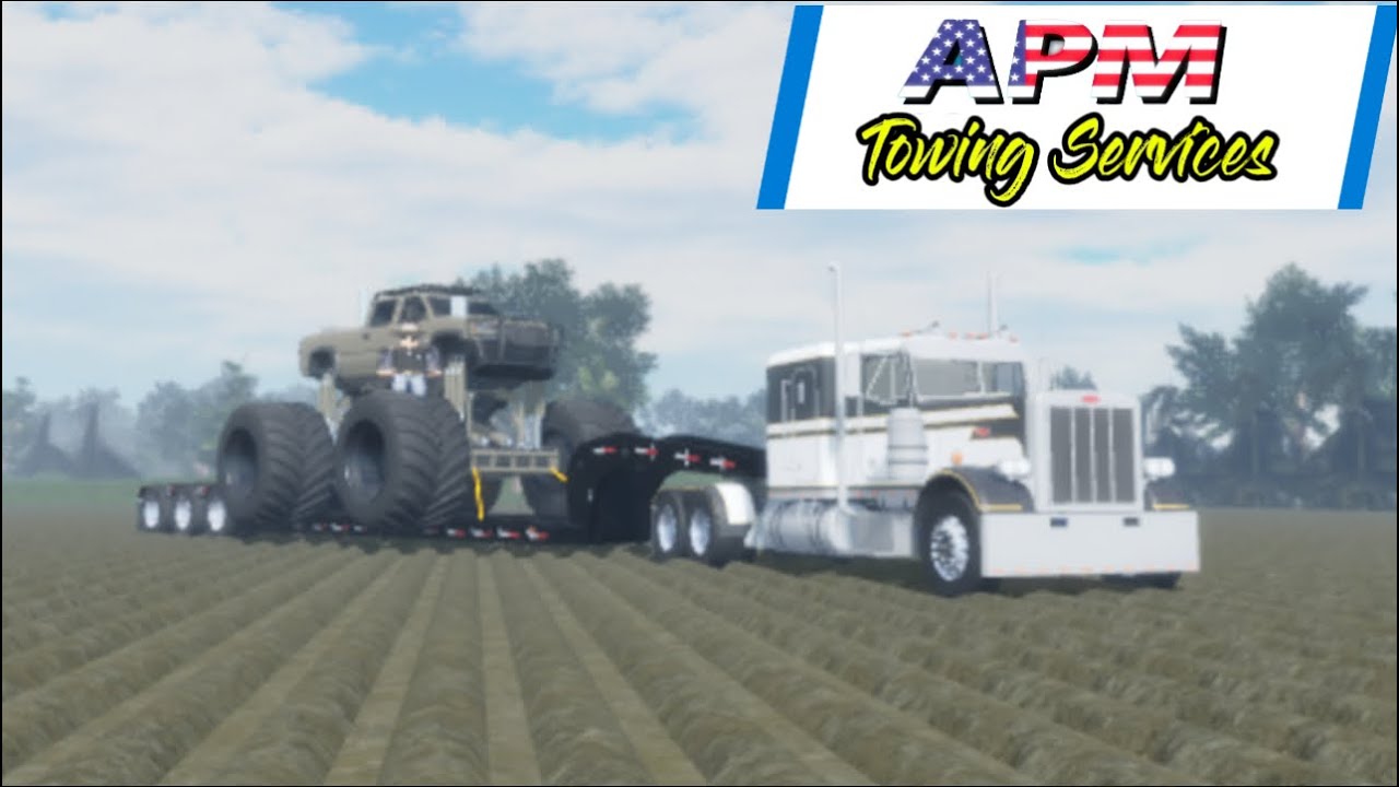 WE REPO’D MONSTERMAX! | APM Towing Services vs WhistlinDiesel (Roblox)