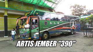 JEMBER ARTISTS ALS 390 DEPARTURE FOR JEMBER || THE LONGEST TRIP IN ALS