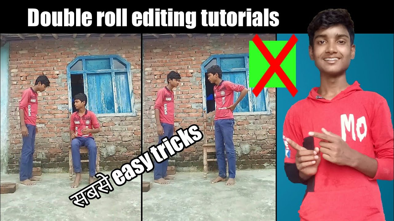 How to make double role in kinemaster without green screen 2020 || kinemaster double role editing