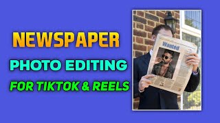 How To Make Newspaper Photo Editing #newspaperphoto screenshot 5