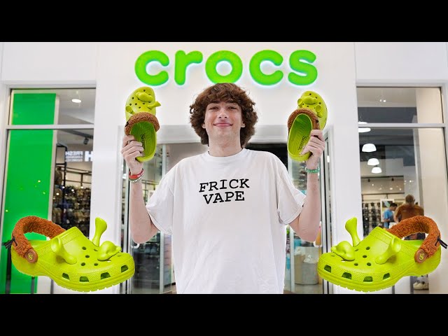 Crocs Shrek💚💗, Video published by bellbelt