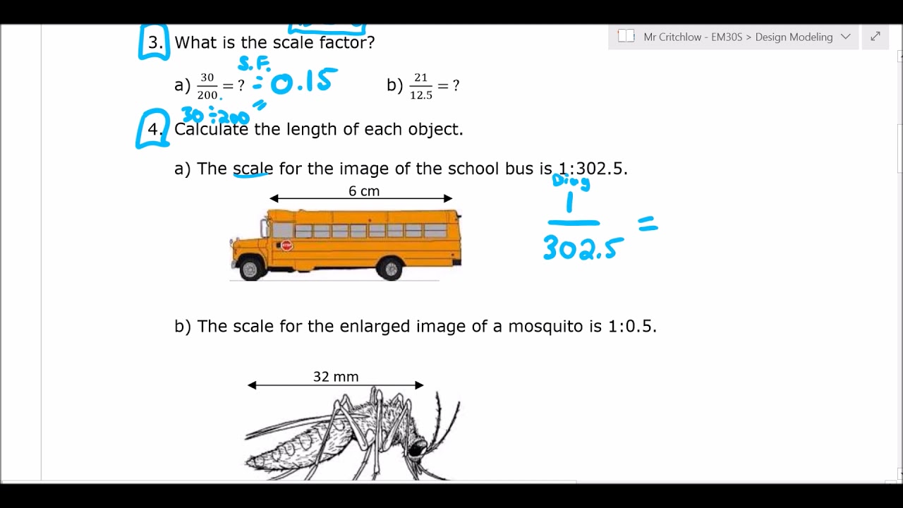Design Modelling Lesson 1 - Understanding Scale - YouTube