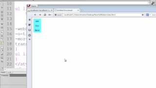 CSS Vertical Flyout menu Wealth