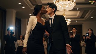 The Black Girl Kissed the Cold Mafia King in Front of The Reporter - Then This Happened to HER