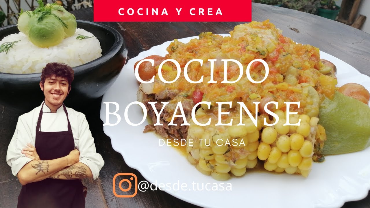 Como preparar un delicioso cocido boyacense 🍲🇨🇴 desde tu casa.