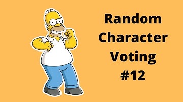 Random Character Voting #12