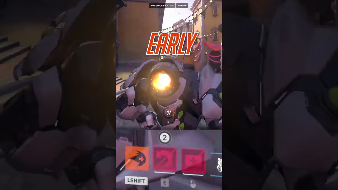 Reinhardt vs. Ana⁠⁠⁠⁠ | #Shorts