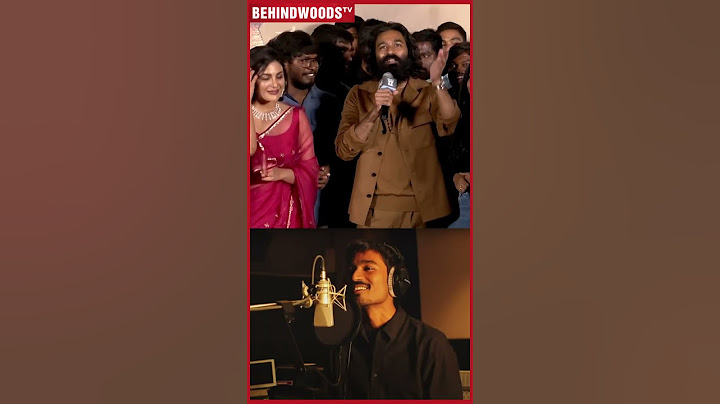 'ஏது Kolaveri-யா? அது வேணாம்' Shock ஆன Dhanush