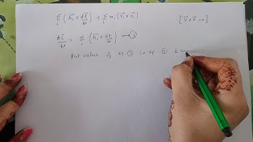 Conservation Theorem for total Angular momentum|B.sc/B.tech/Gate Physics