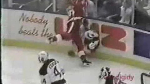 Lapointe crushes Daneyko 94-95 Finals